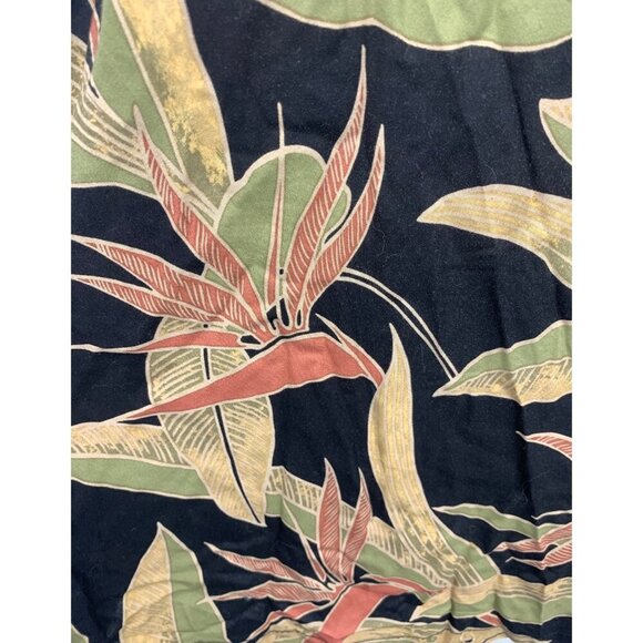 Nani Hawaii Womens Tank Blouse Floral Tropical Hawaiian Medium Aloha Babydoll - Picture 5 of 7